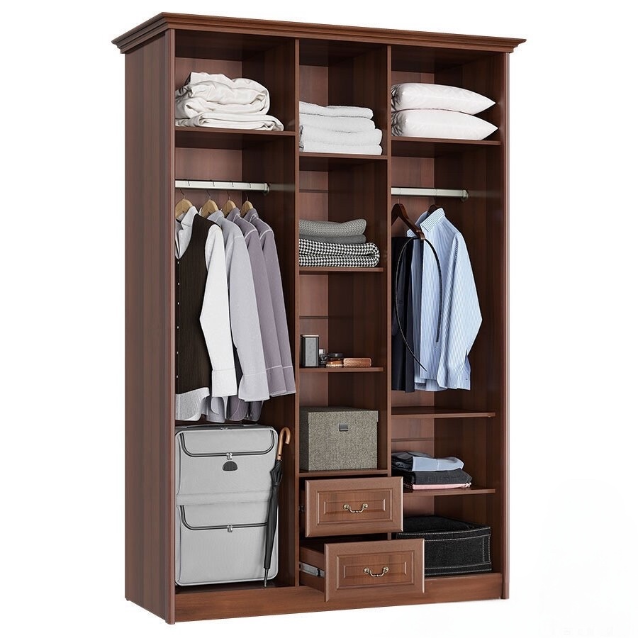 Шкаф 3-х створчатый (дуб сонома) ЯН-05